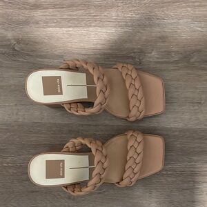 Dolce Vita Nude Ashby Braided Sandals